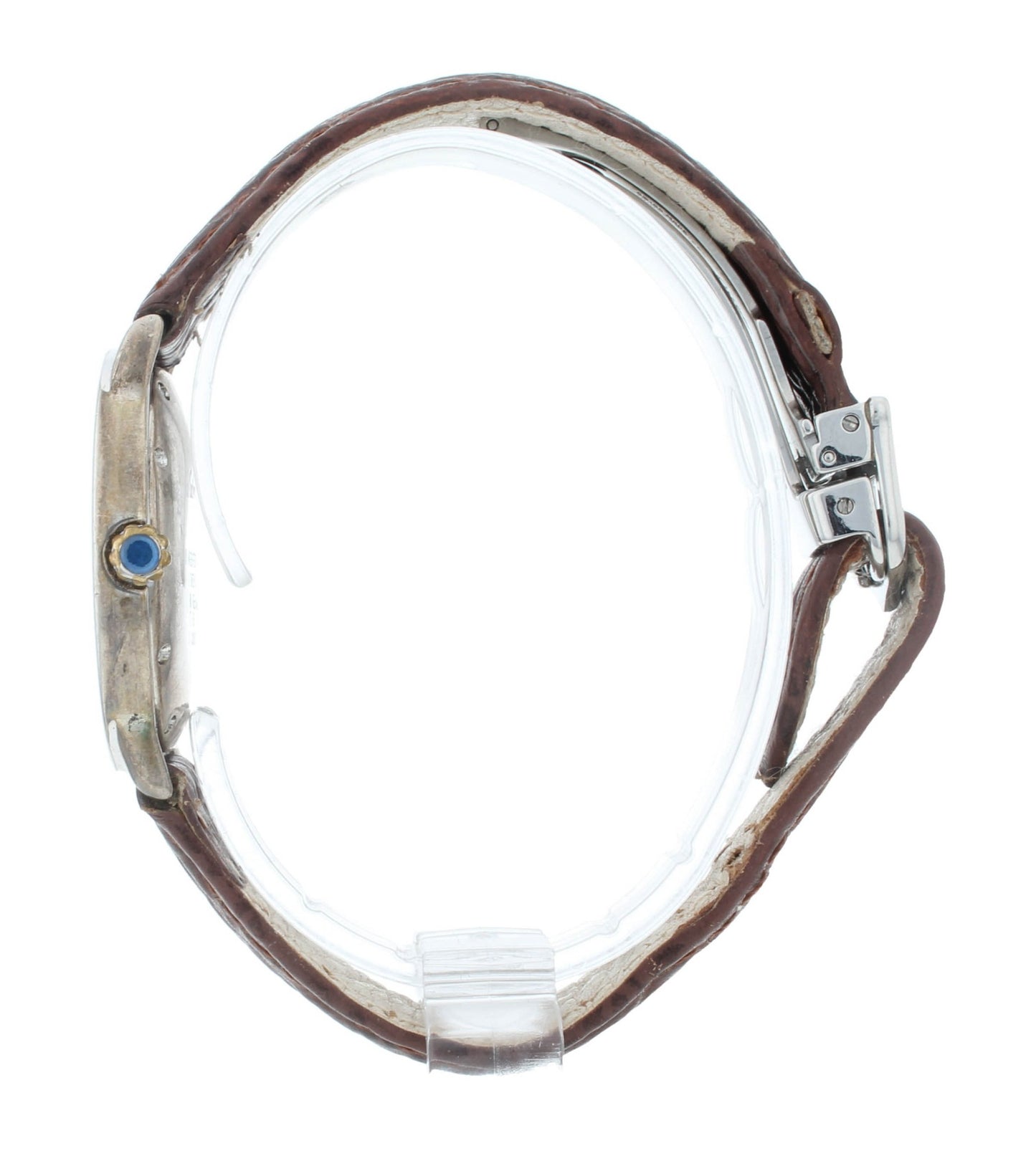 Must de Cartier Vermeil 32mm Quartz Small Seconds Vintage Ladies Watch 1815-1