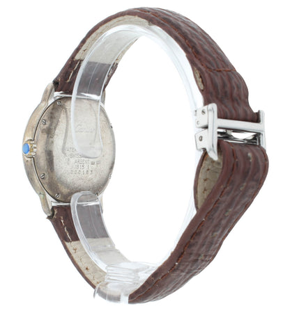 Must de Cartier Vermeil 32mm Quartz Small Seconds Vintage Ladies Watch 1815-1