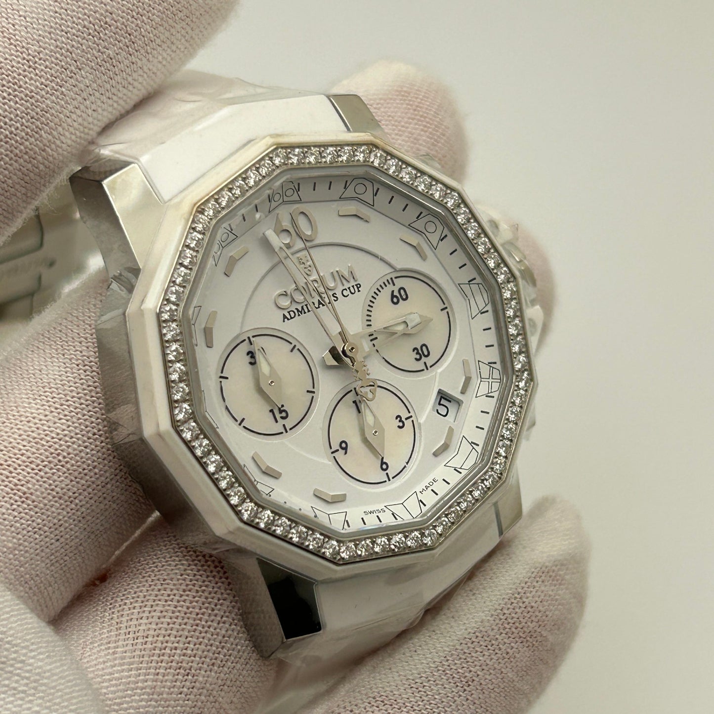 Corum Admirals Cup Competition Automatic Chrono 40mm Ladies Watch A984/01022