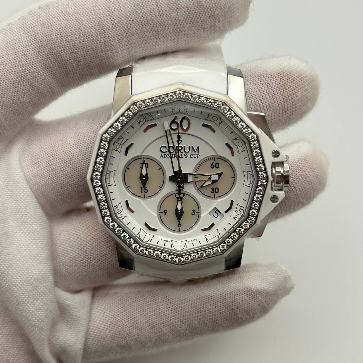 Corum Admirals Cup Competition Automatic Chrono 40mm Ladies Watch A984/01022