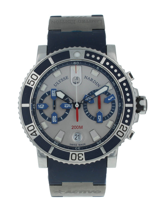 Ulysse Nardin Marine Diver Chronograph 42mm Automatic Men's Watch 8003-102