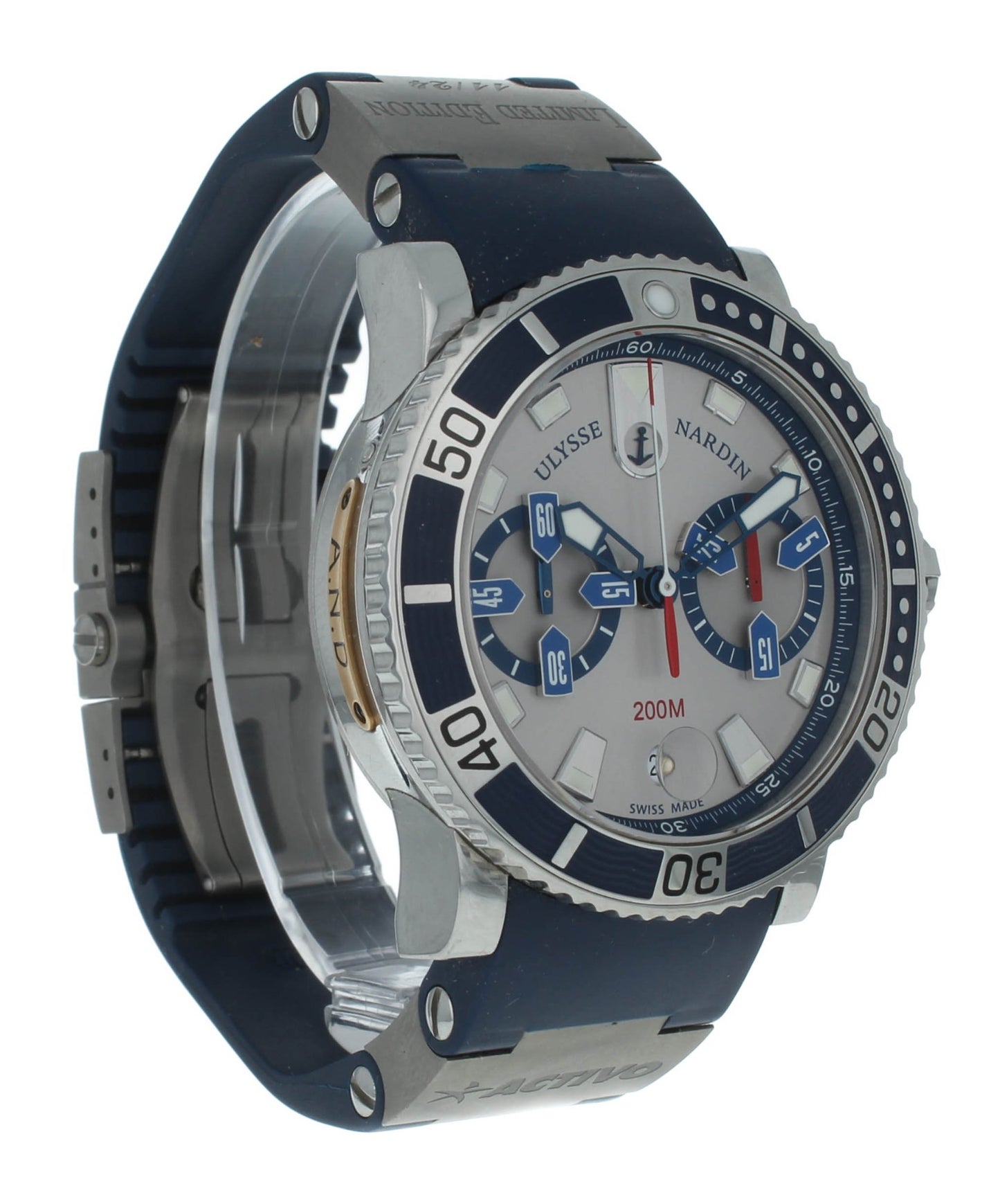 Ulysse Nardin Marine Diver Chronograph 42mm Automatic Men's Watch 8003-102