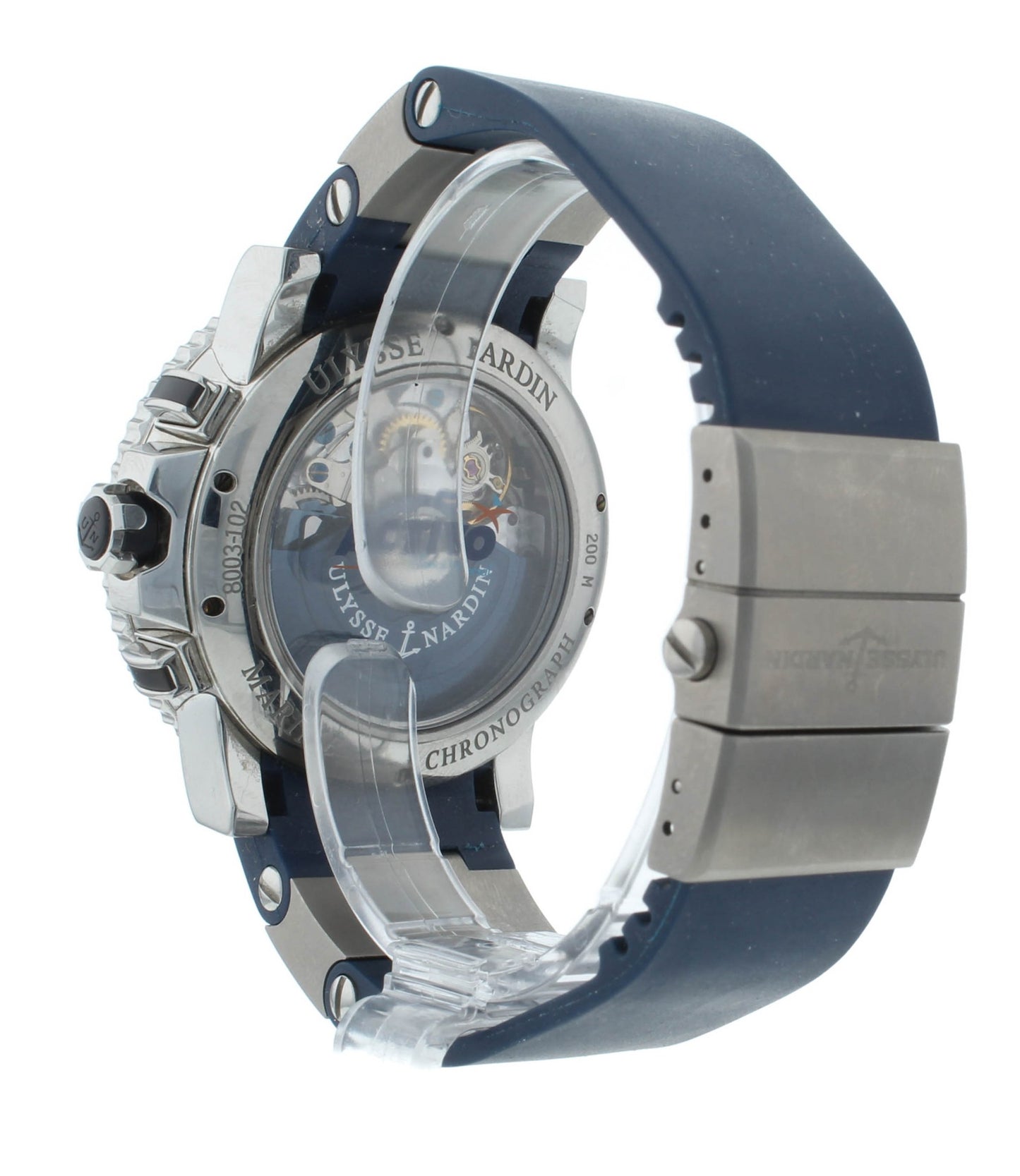 Ulysse Nardin Marine Diver Chronograph 42mm Automatic Men's Watch 8003-102