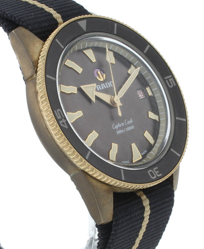 Rado Captain Cook 42 Automatic Bronze Case Brown Dial Men's Watch R32504307