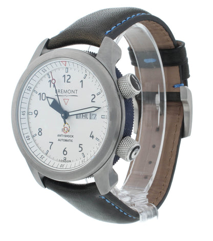 Bremont Martin Baker II White Dial Blue Barrel 43mm Auto Mens Watch MBII-WH-BL-S