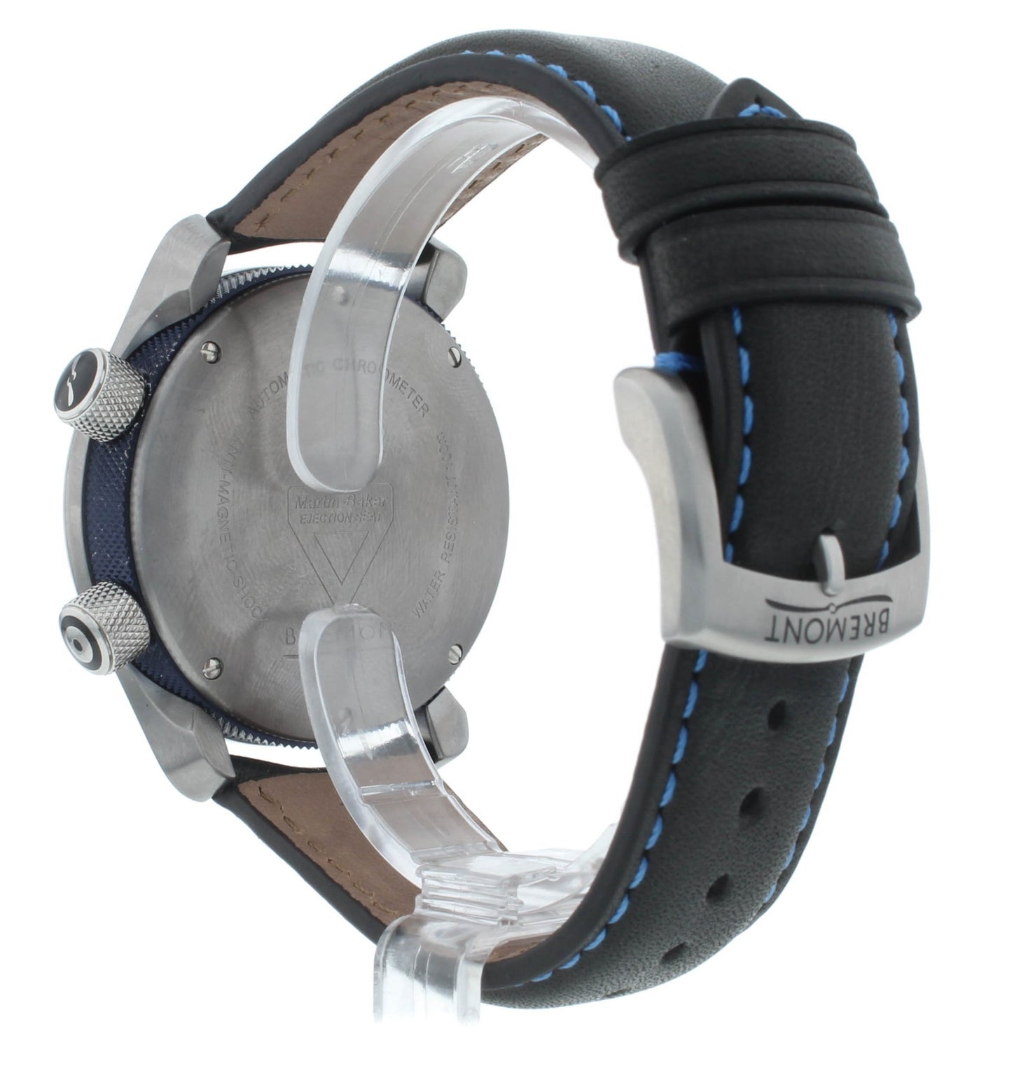 Bremont Martin Baker II White Dial Blue Barrel 43mm Auto Mens Watch MBII-WH-BL-S