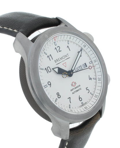 Bremont Martin Baker II White Dial Black Barrel 43mm Men’s Watch MBII-WH-AN-H