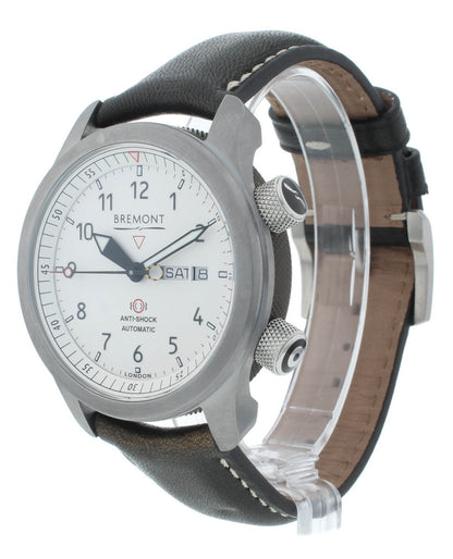 Bremont Martin Baker II White Dial Black Barrel 43mm Men’s Watch MBII-WH-AN-H