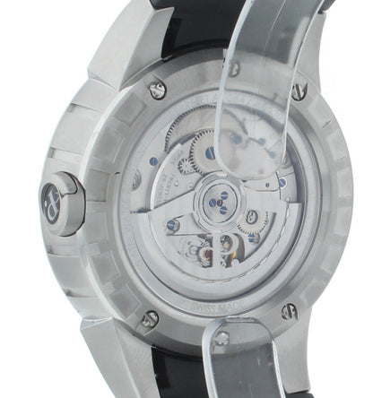 Perrelet Turbine Stainless Steel Black Dial 44mm Automatic Men’s Watch A1064/2