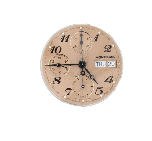 Montblanc Star MB 4810 Series Salmon Dial Chronograph Automatic Watch Movement