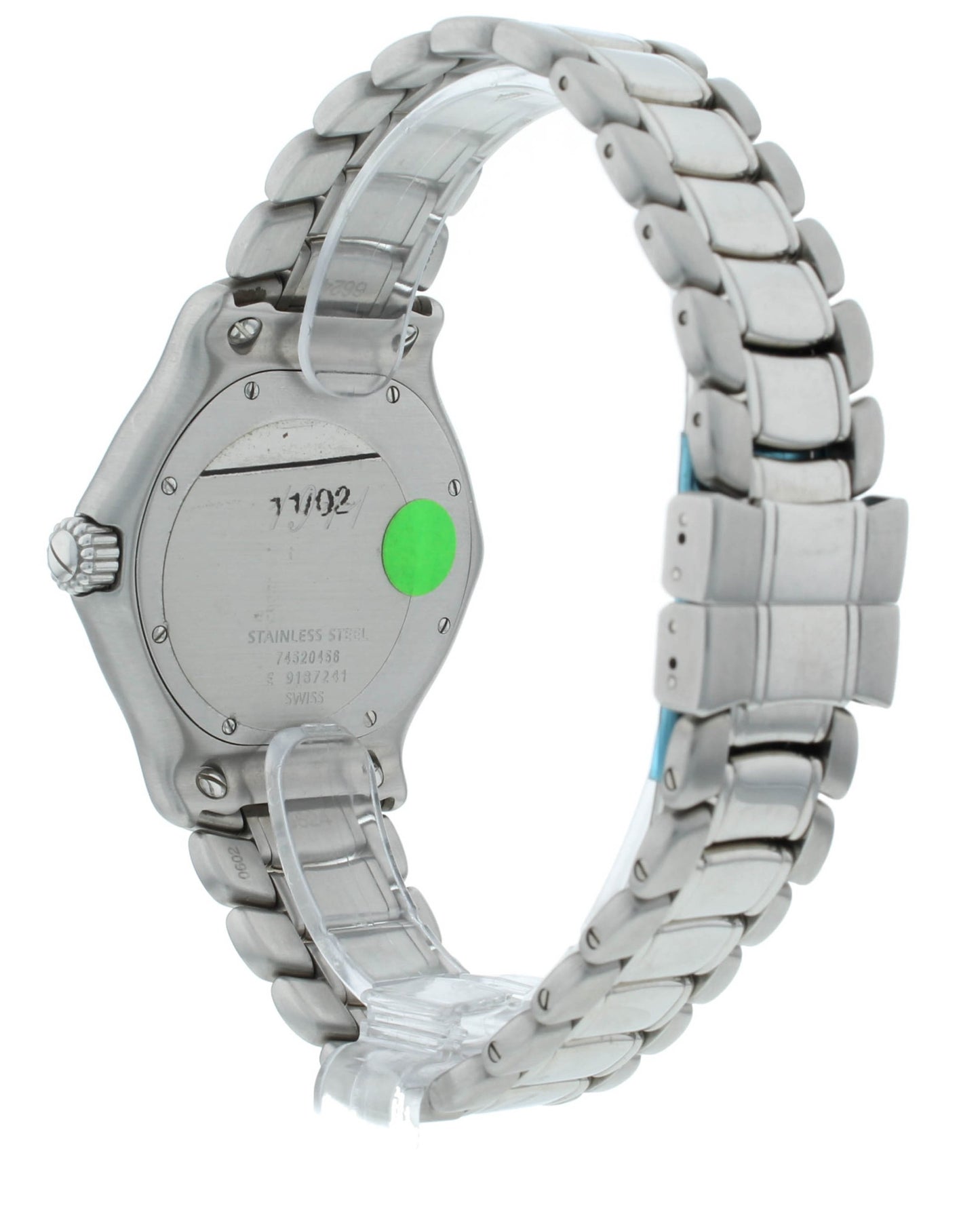 Ebel 1911 White Dial Quartz Stainless Steel 38mm Men's Watch 74520456