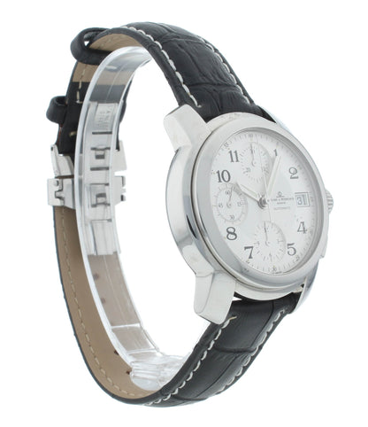 Baume & Mercier Capeland Chrono Automatic 39mm Black Dial Men's Watch MV045216