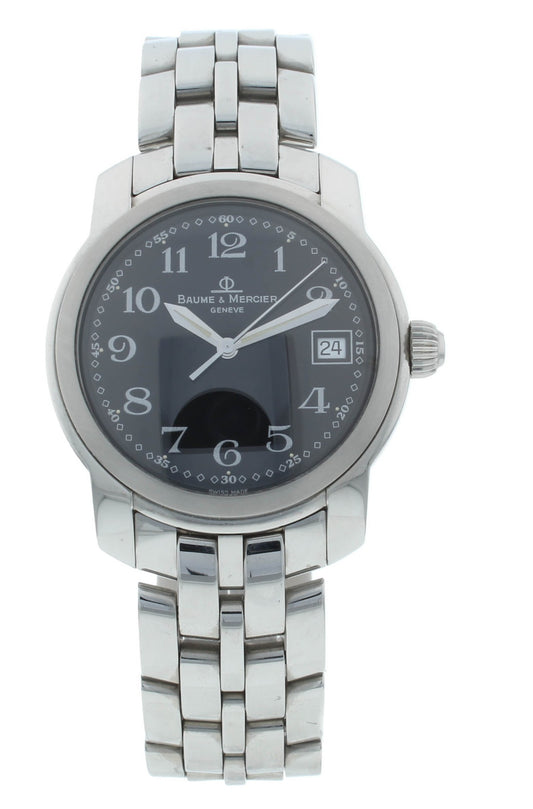 Baume & Mercier Capeland Quartz 36mm Black Dial Men's Watch MOA04524