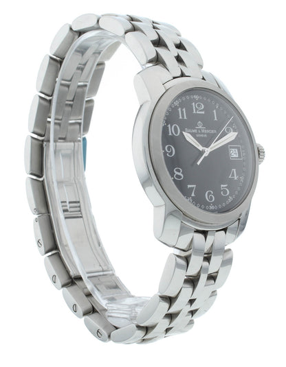 Baume & Mercier Capeland Quartz 36mm Black Dial Men's Watch MOA04524