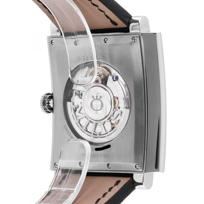 Milus Tri Retrograde Black & Silver Dial Automatic Men's Watch HERT 001