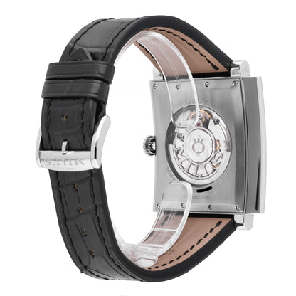 Milus Tri Retrograde Black & Silver Dial Automatic Men's Watch HERT 001