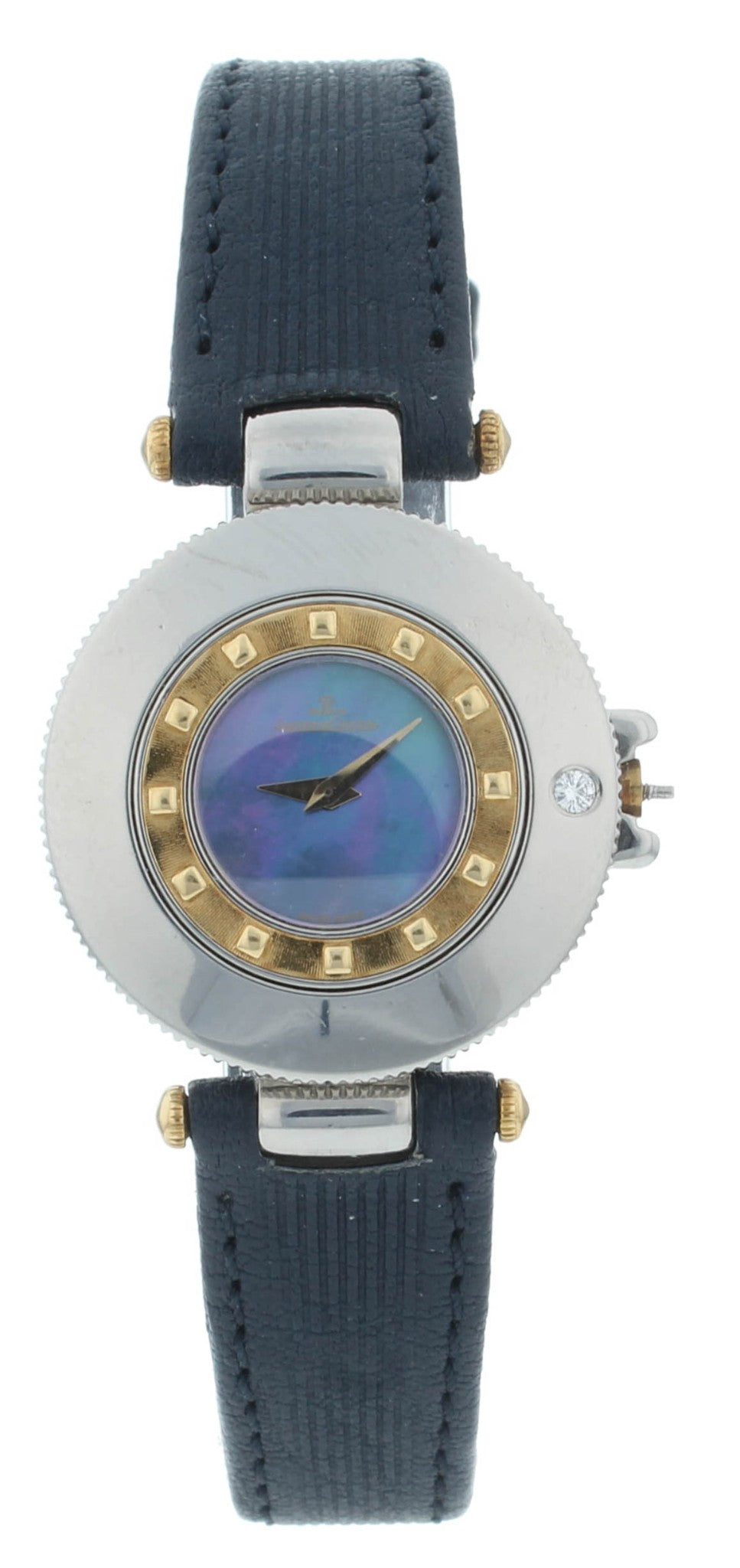 Jaeger LeCoultre Carnet de Rendezvous 24mm MOP Dial Quartz Diamond Ladies Watch