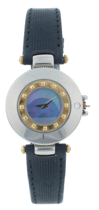 Jaeger LeCoultre Carnet de Rendezvous 24mm MOP Dial Quartz Diamond Ladies Watch