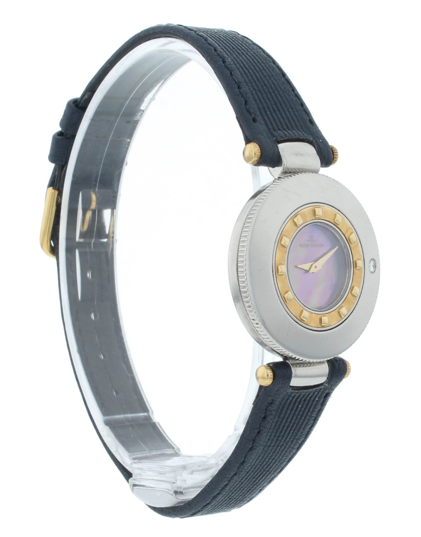 Jaeger LeCoultre Carnet de Rendezvous 24mm MOP Dial Quartz Diamond Ladies Watch