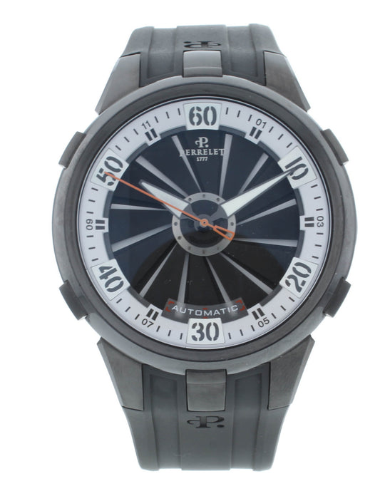 Perrelet Turbine XL Black Dial 48mm Automatic Men’s Watch A1051/4