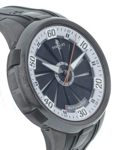 Perrelet Turbine XL Black Dial 48mm Automatic Men’s Watch A1051/4