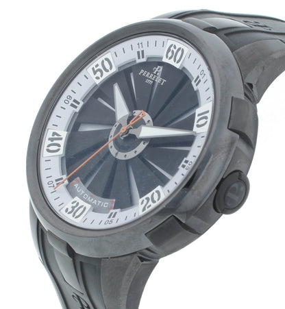 Perrelet Turbine XL Black Dial 48mm Automatic Men’s Watch A1051/4