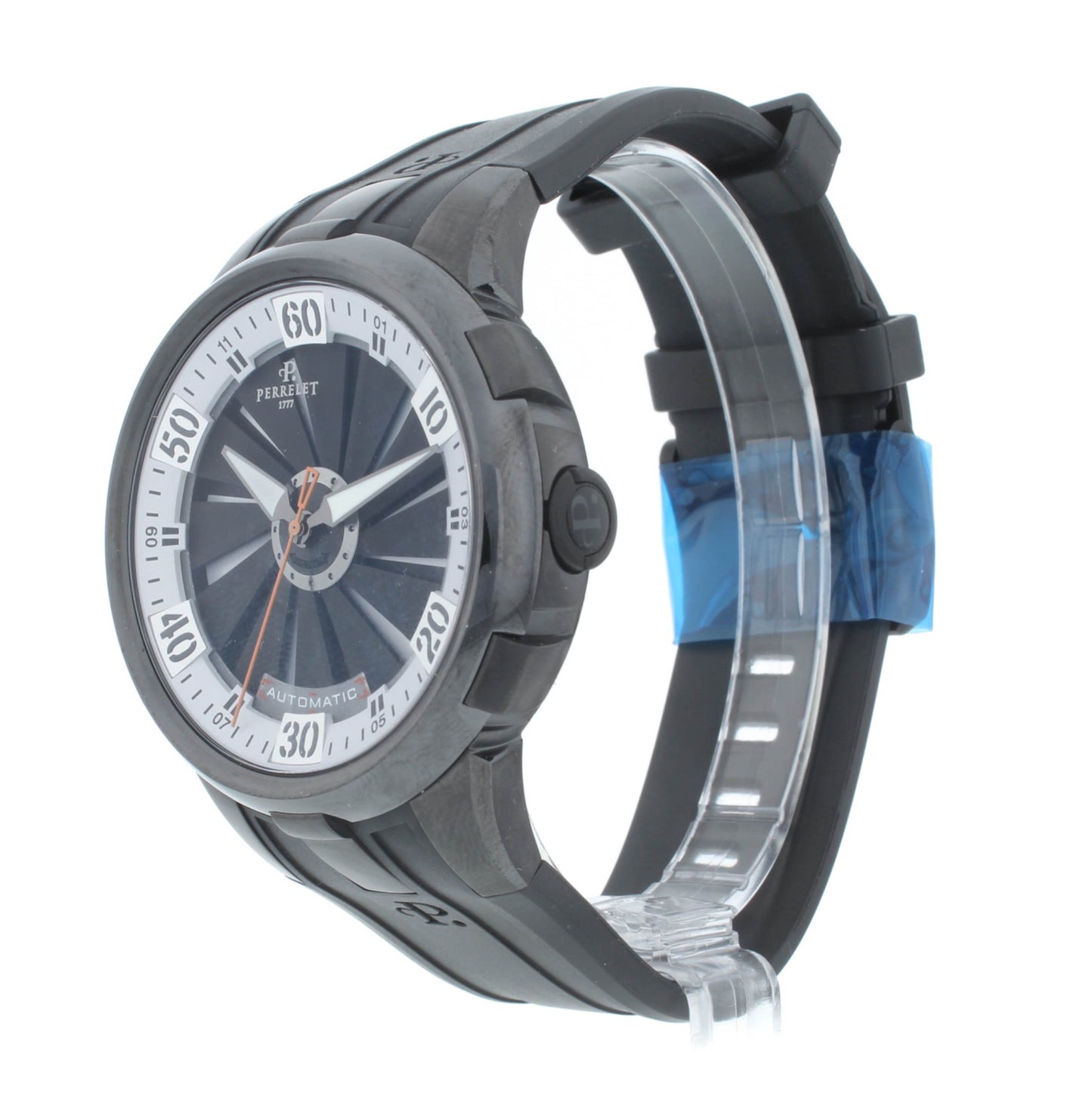 Perrelet Turbine XL Black Dial 48mm Automatic Men’s Watch A1051/4