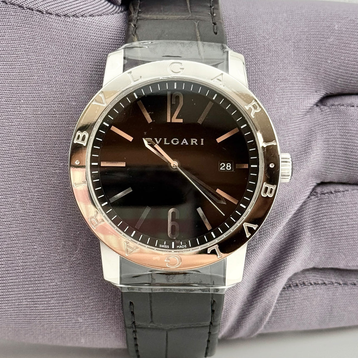 Bvlgari Solotempo 101867 black dial