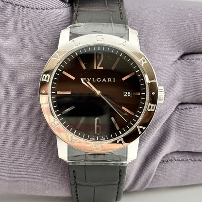 Bvlgari Solotempo 101867 black dial