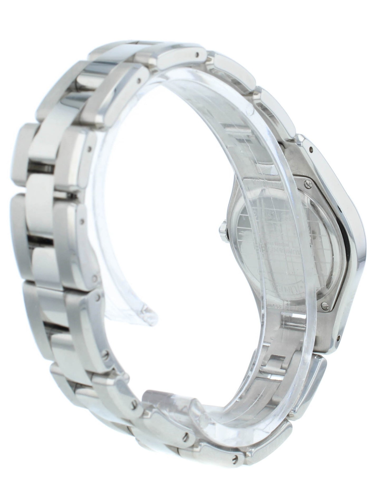 Pre-Owned Baume & Mercier Linea Diamond Dial Quartz 27mm Ladies Watch MOA10011