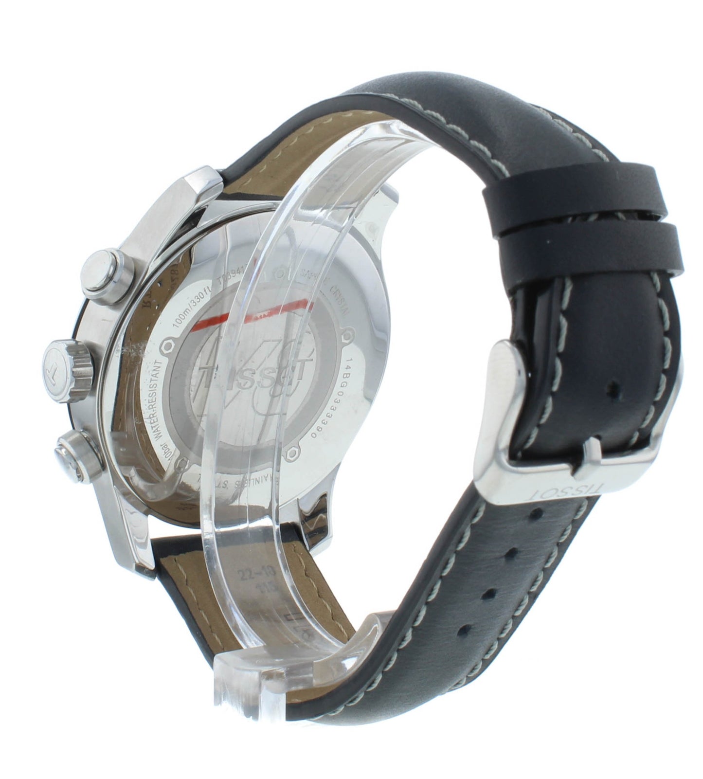 Tissot V8 Chronograph Black Dial Quartz 42.5mm Men's Watch T039.417.26.057.00