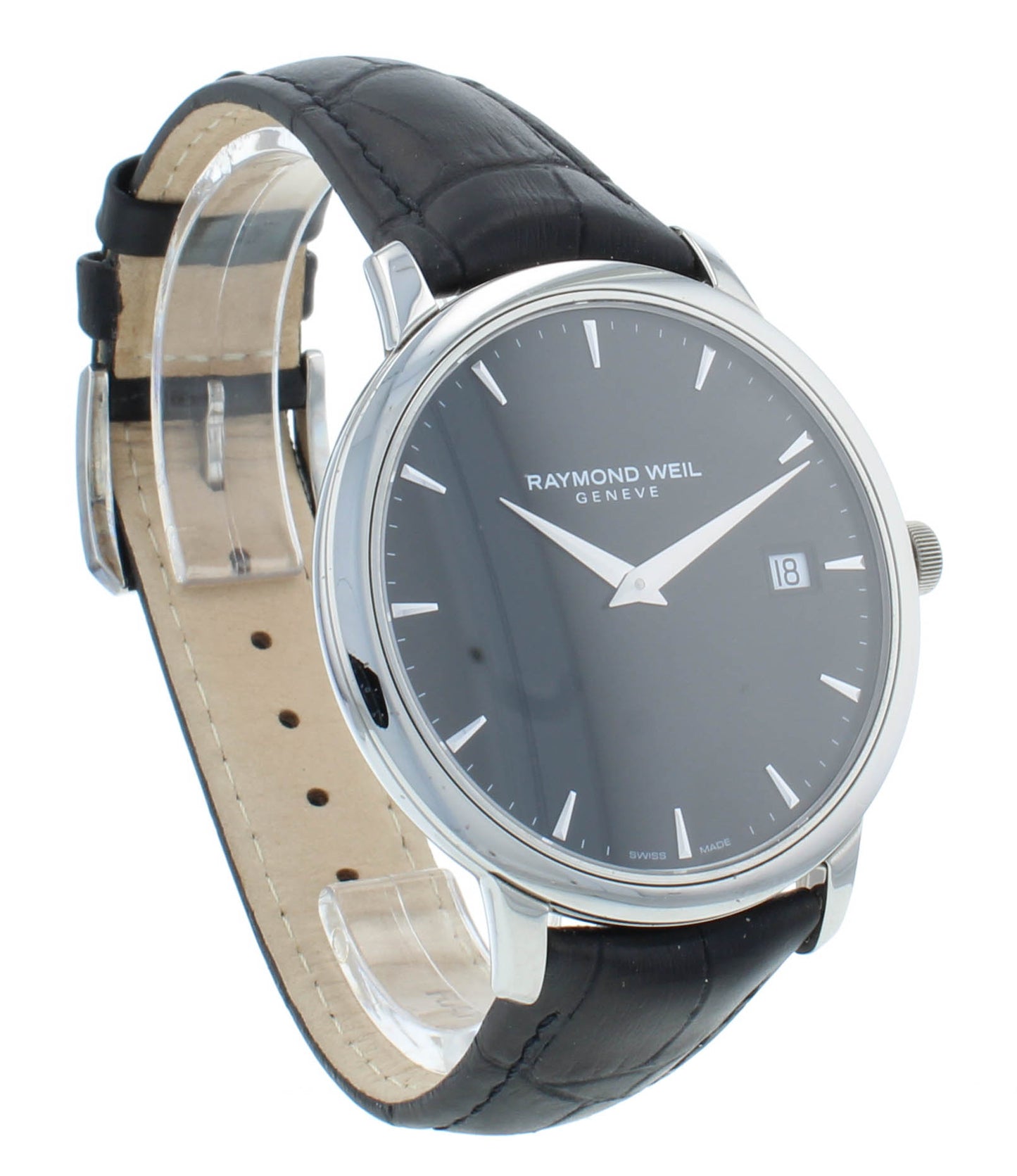 Raymond Weil Toccata 39mm Quartz Black Dial Men's Watch 5588-X004274