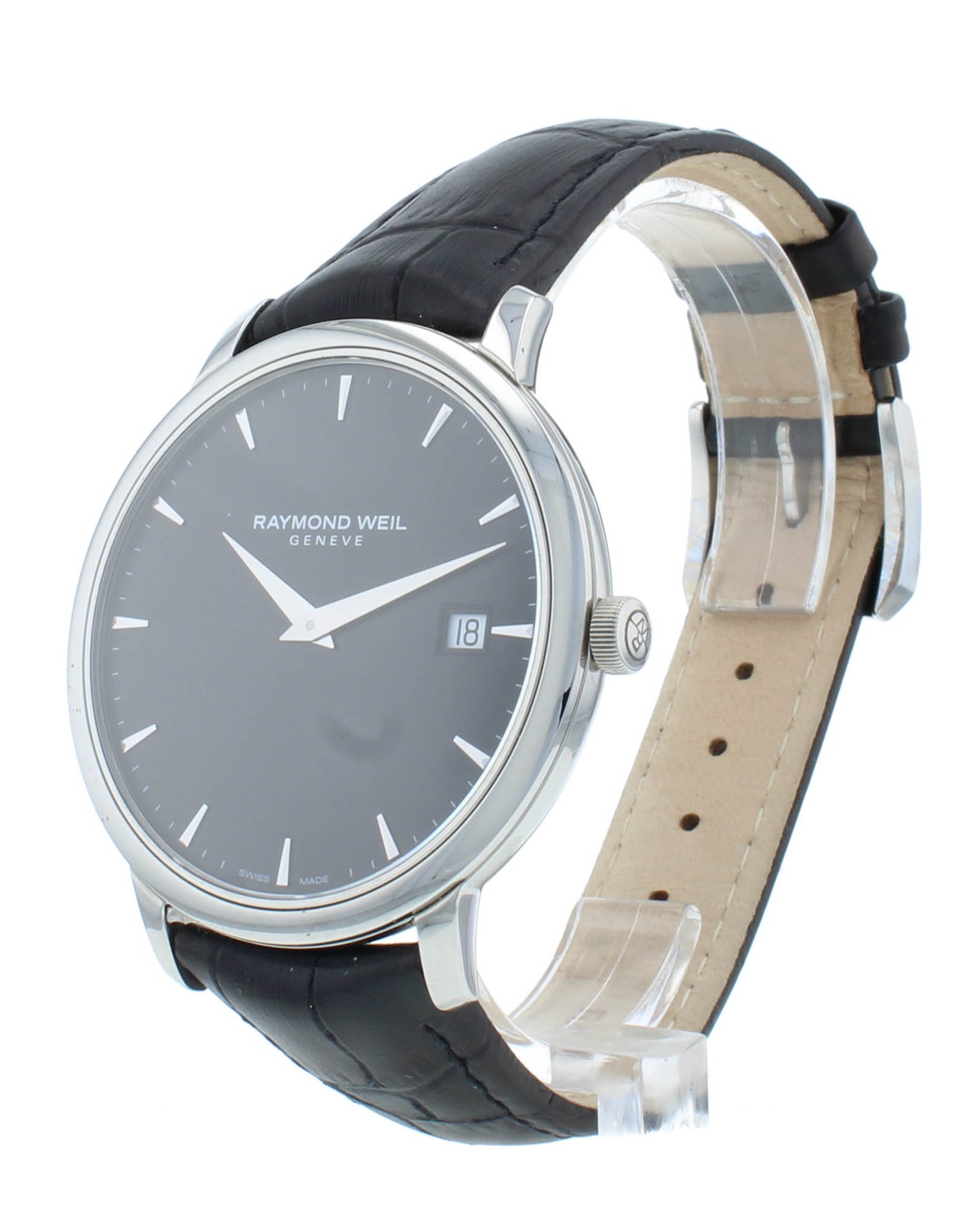 Raymond Weil Toccata 39mm Quartz Black Dial Men's Watch 5588-X004274