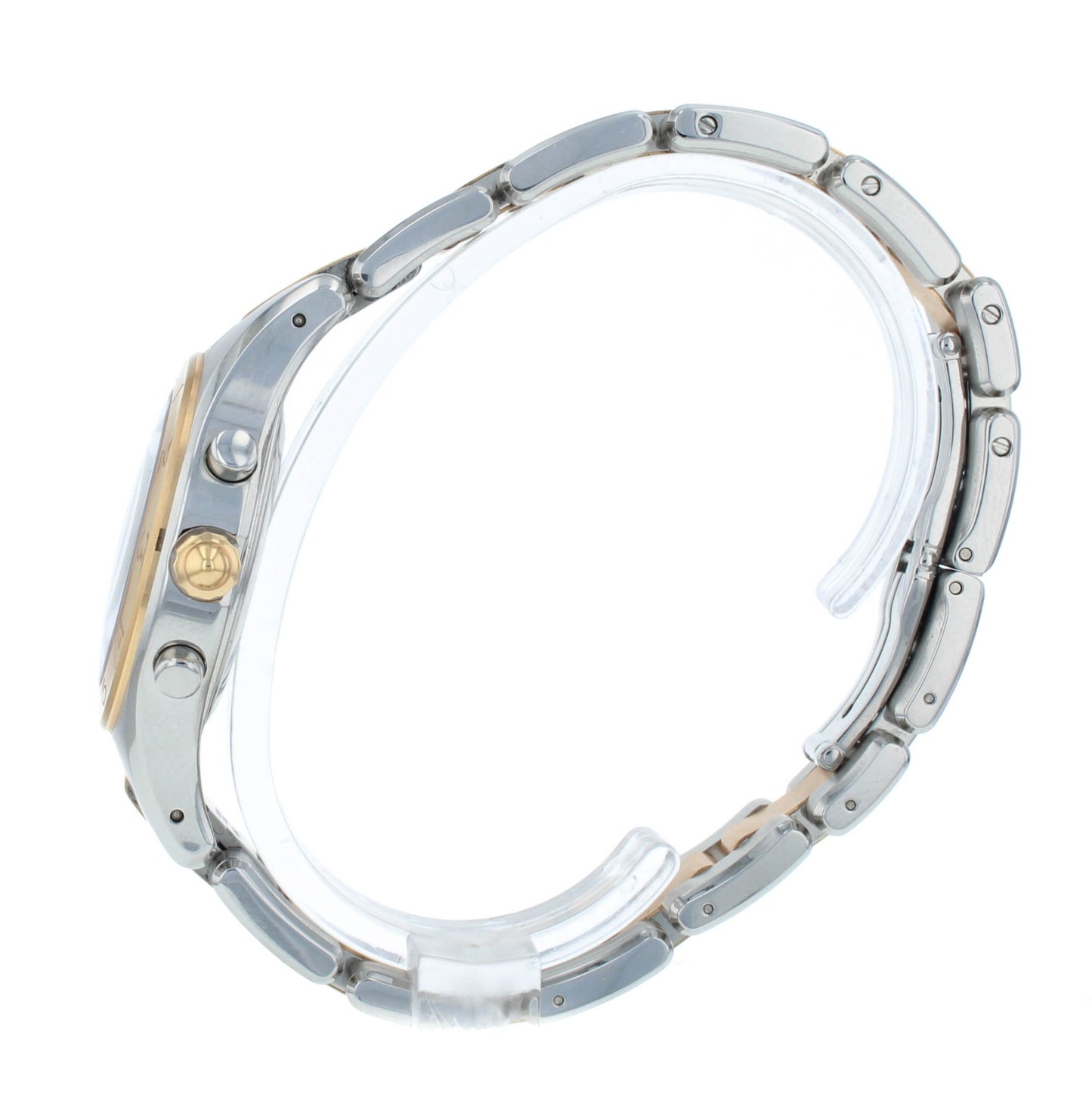 Baume & Mercier Linea 32mm Two-Tone Quartz Chronograph Ladies Watch M0A10158