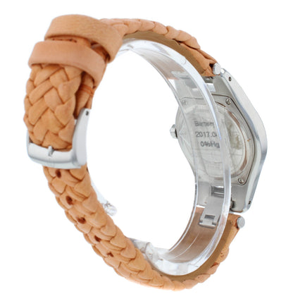 Baume & Mercier White MOP Dial Stainless Steel 27mm Quartz Ladies Watch MOA10115