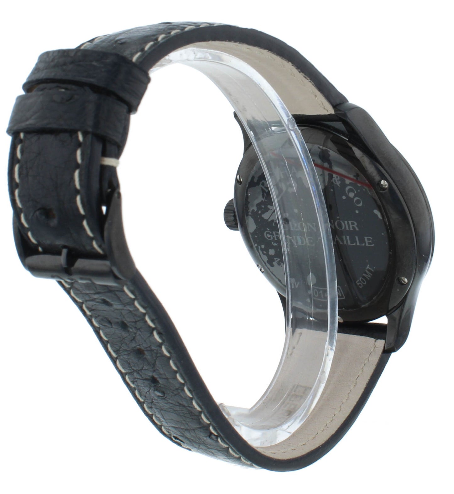 Eberhard & Co. Aiglon Grande Taille 41mm Automatic Black Dial Men's Watch 41030