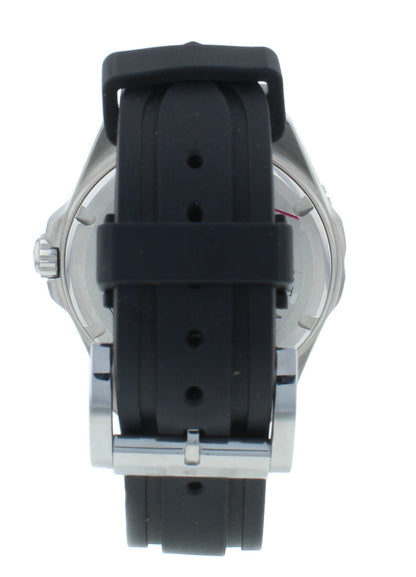 Eberhard & Co. Scafograf 300 Auto 43mm Silver Seconds Hand Men's Watch 41034