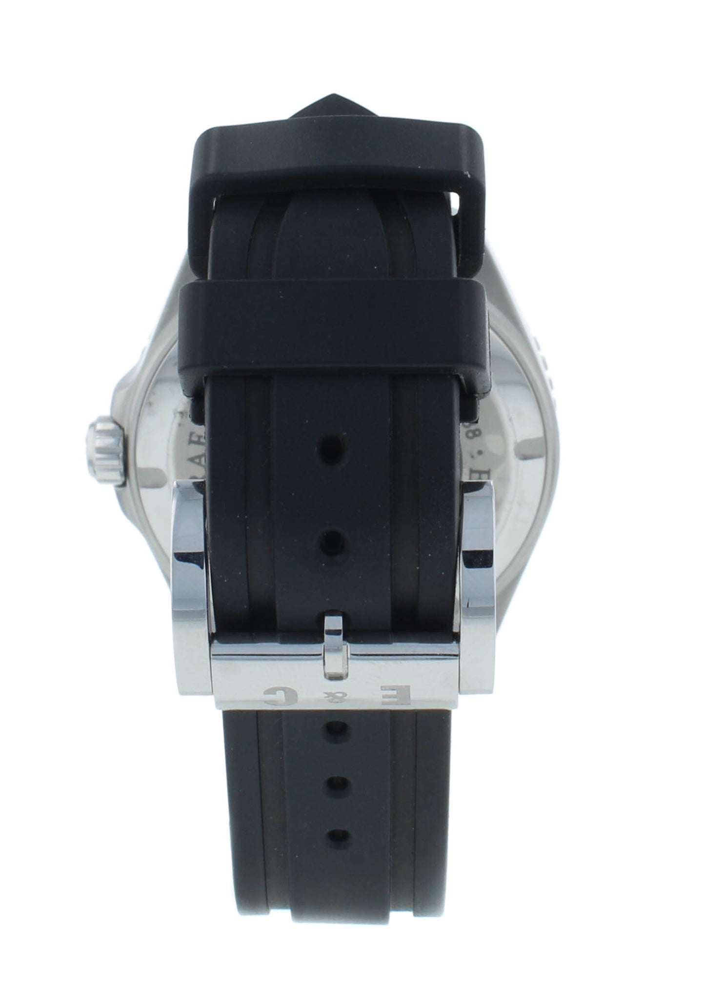 Eberhard & Co. Scafograf 300 Auto GMT Black Dial 43mm Men's Watch 41034