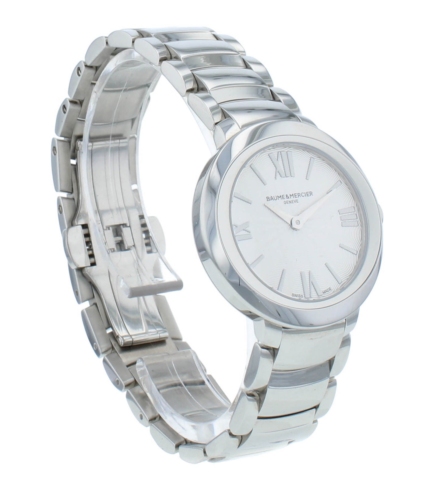 Baume & Mercier Promesse 30mm Silver Dial Quartz Ladies Watch MOA10157