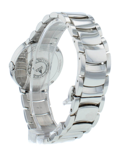 Baume & Mercier Promesse 30mm Silver Dial Quartz Ladies Watch MOA10157