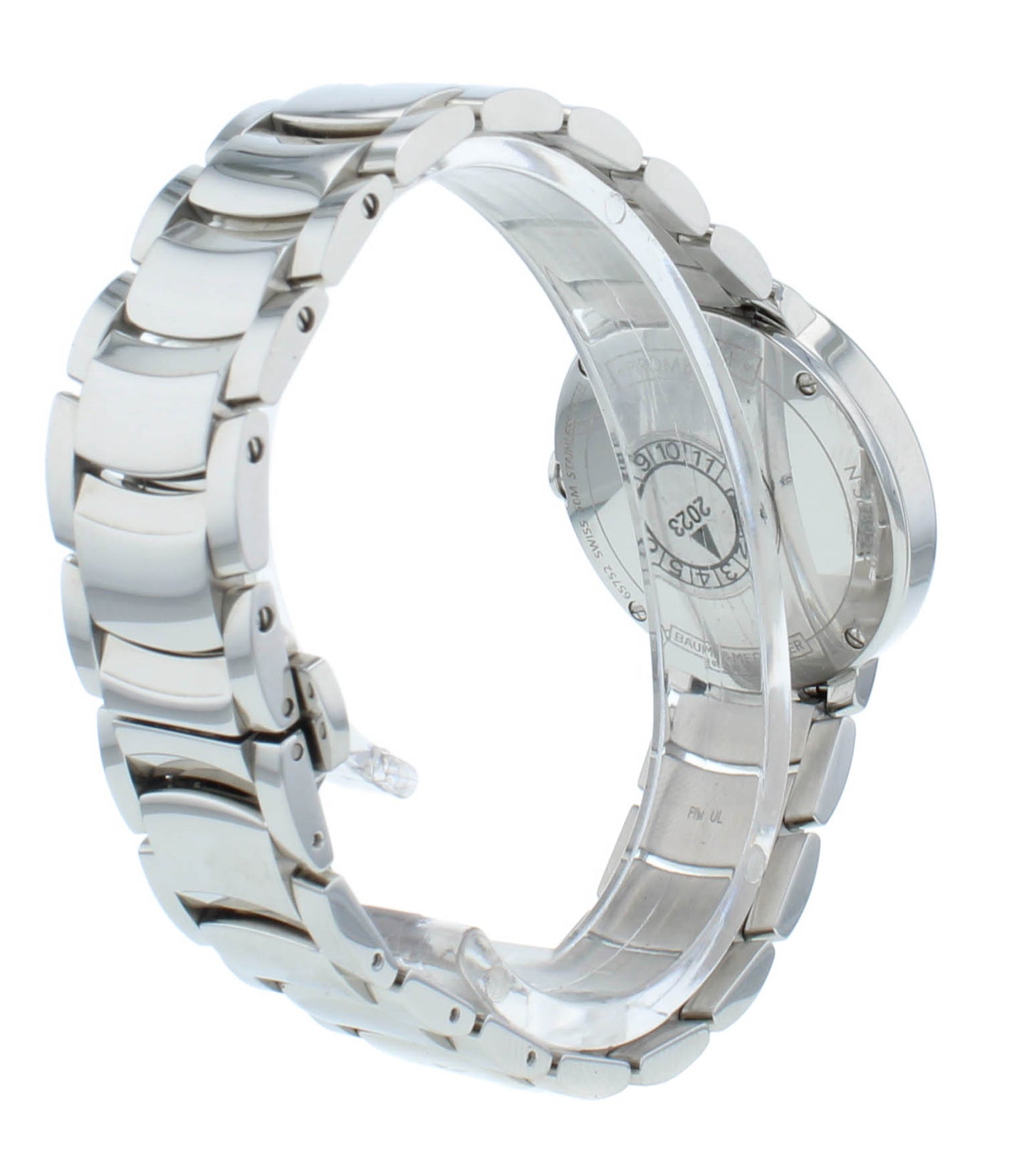 Baume & Mercier Promesse 30mm Silver Dial Quartz Ladies Watch MOA10157