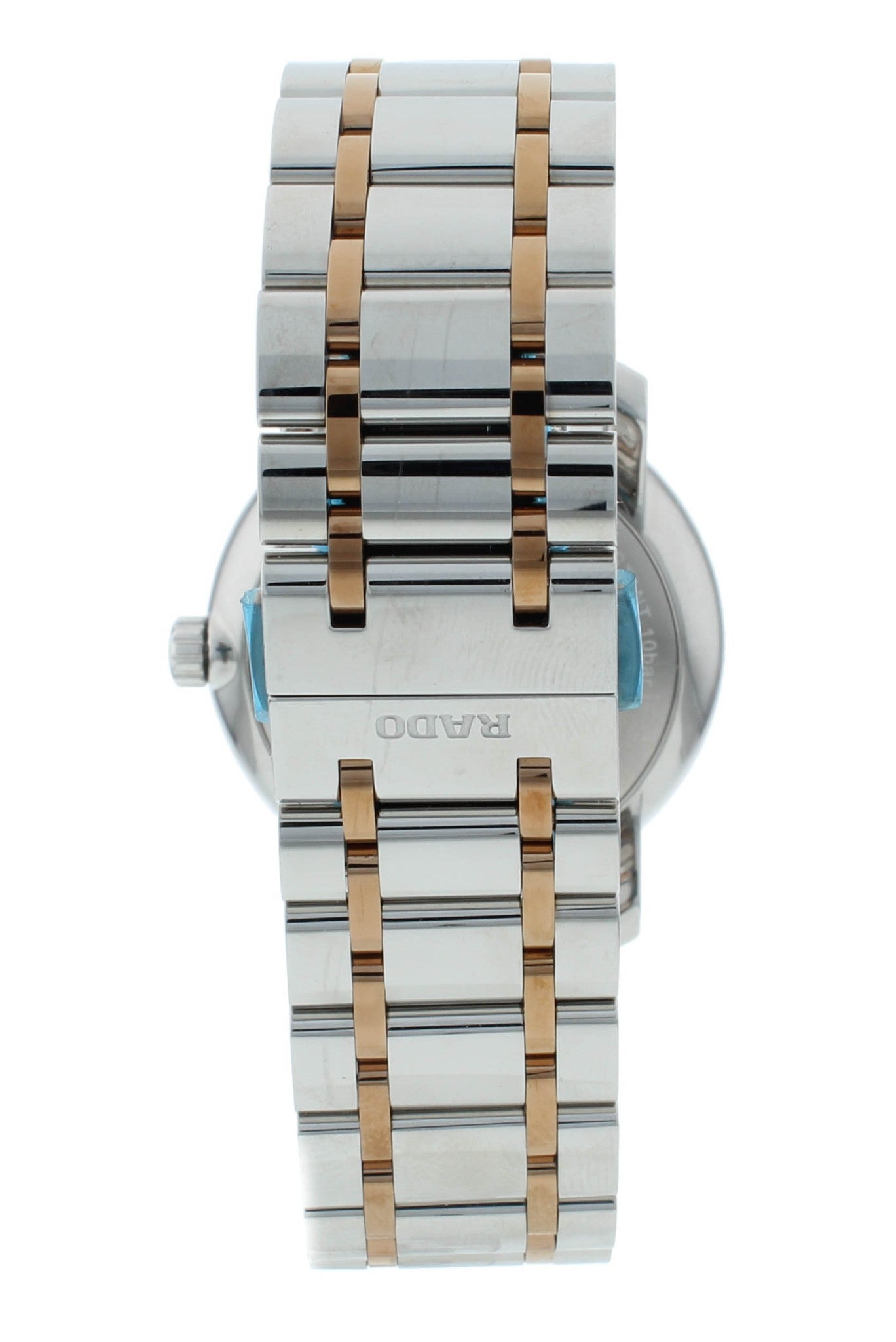 Rado DiaMaster Quartz 46mm Two-Tone Black Dial Men's Watch R14078163