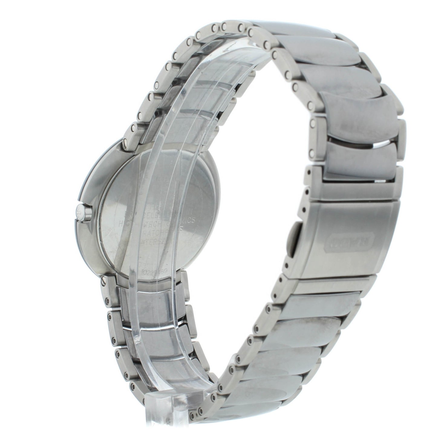 Rado DiaStar 35mm Black Diamond Dial Ceramic & Steel Men's Watch R22624712