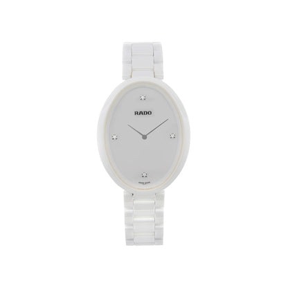 Rado Esenza Touch 33mm Quartz White Diamond Dial Ceramic Ladies Watch R53092712