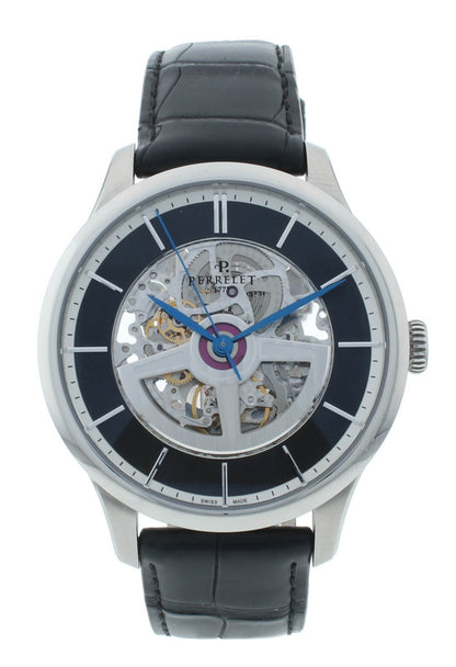 Pre-Owned Perrelet Double Rotor Skeleton 42.5mm Automatic Men’s Watch A1091/2