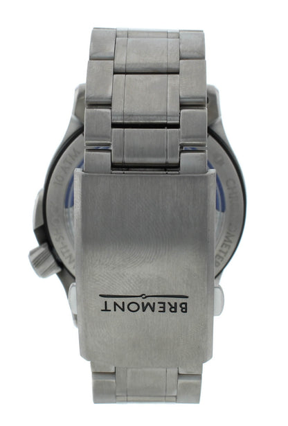 Pre-Owmed Bremont ionBird Black Dial 43mm Automatic Titanium Men's Watch 12020-B