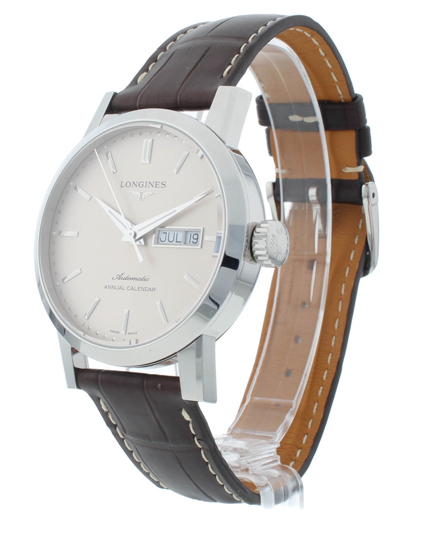 Longines 1832 Annual Calendar 40mm Automatic Men's Watch L4.827.4.92.2