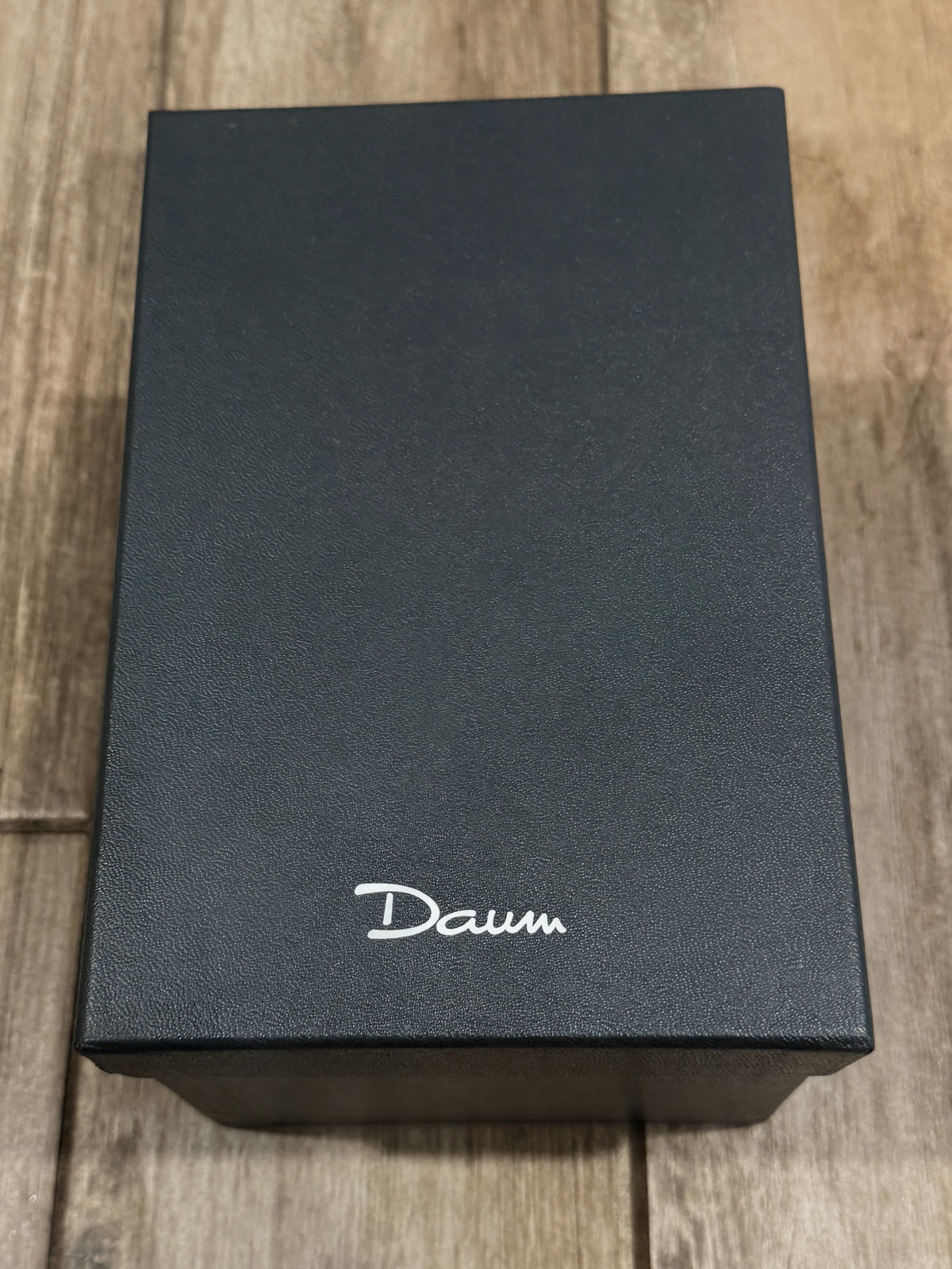 Daum France Oscar Junior Noir Dog Crystal Art Glass Sculpture New With Box 03800