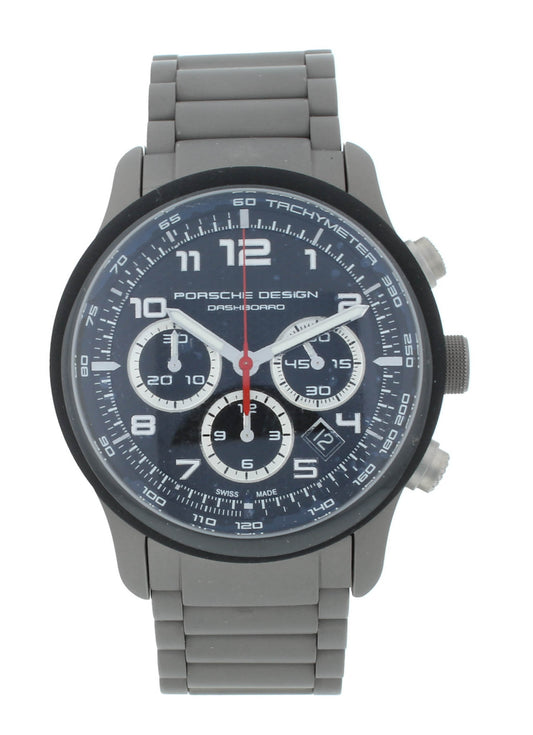 Porsche Design Dashboard 42mm Chrono Titanium Auto Men's Watch P.661215450245/3