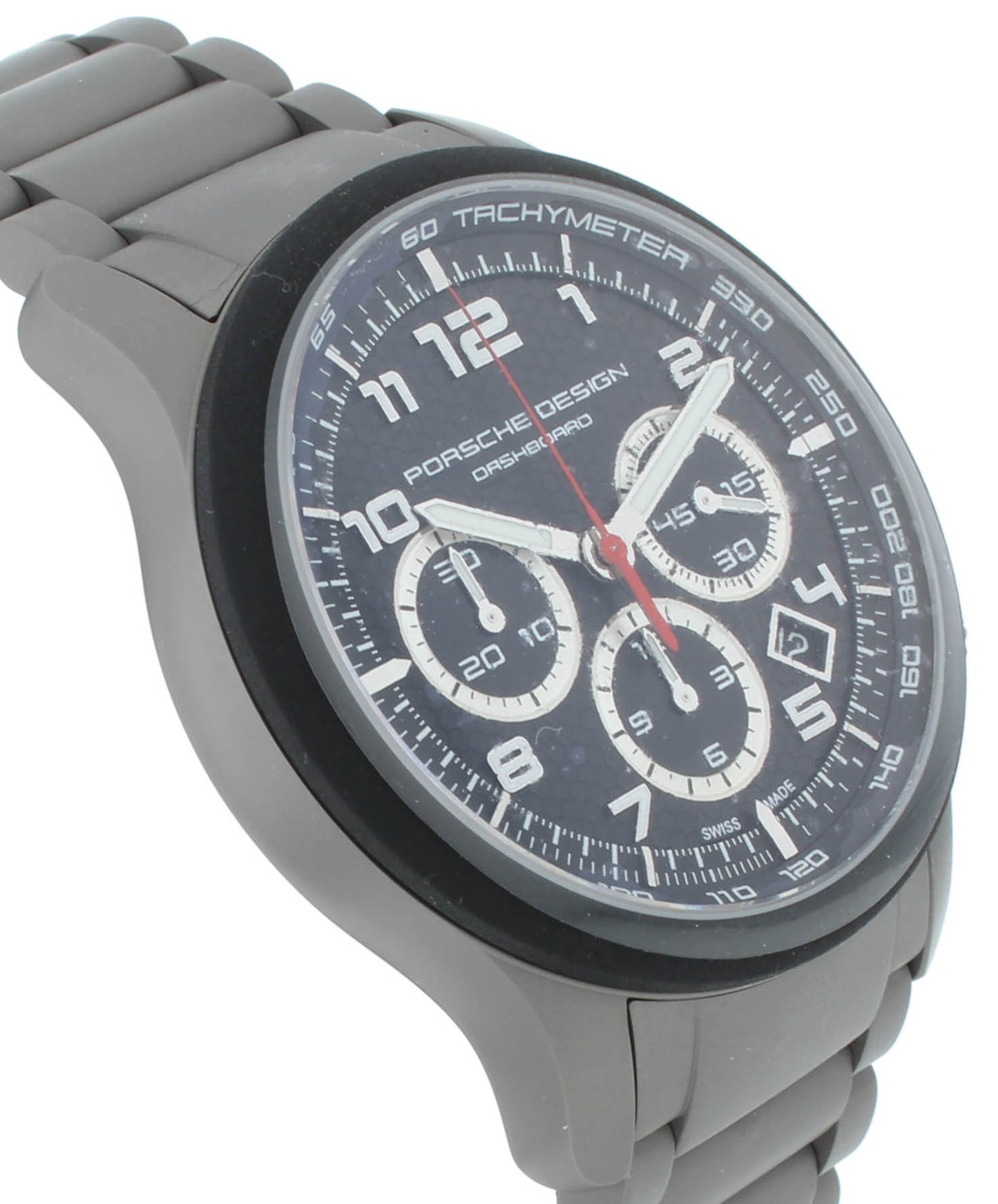 Porsche Design Dashboard 42mm Chrono Titanium Auto Men's Watch P.661215450245/3